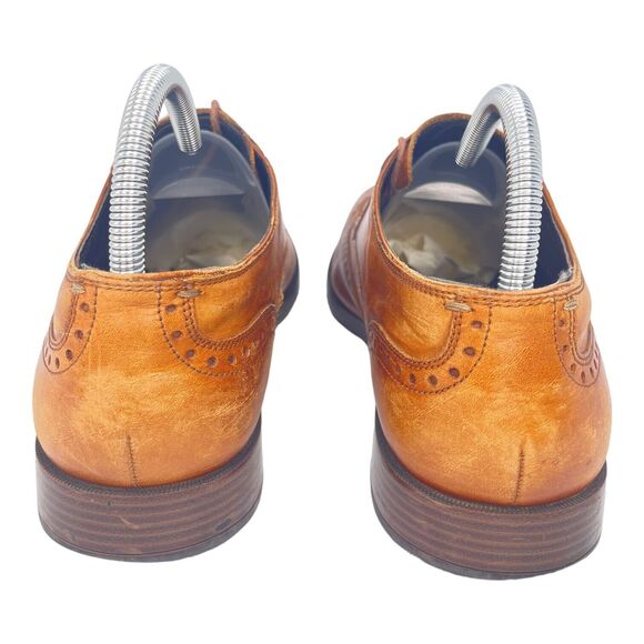 Cole Haan Jay Grand Wingtip Oxford British Tan Shoes C23775 Size 11 main image 4